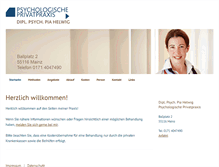 Tablet Screenshot of piahelwig.de